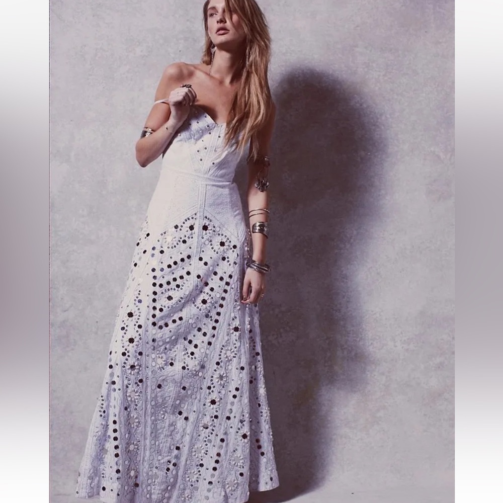 Free People Limited Edition Bygie Dixon Bohemian Dress Size 4